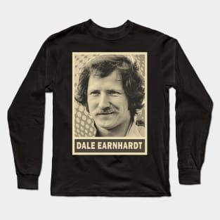 brown cream Dale Earnhardt twoo (nasca Long Sleeve T-Shirt